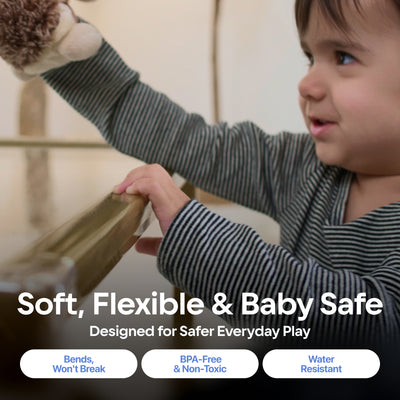 Clear 16ft Furniture Edge Guard for Child Proofing, Transparent, Thick and Soft