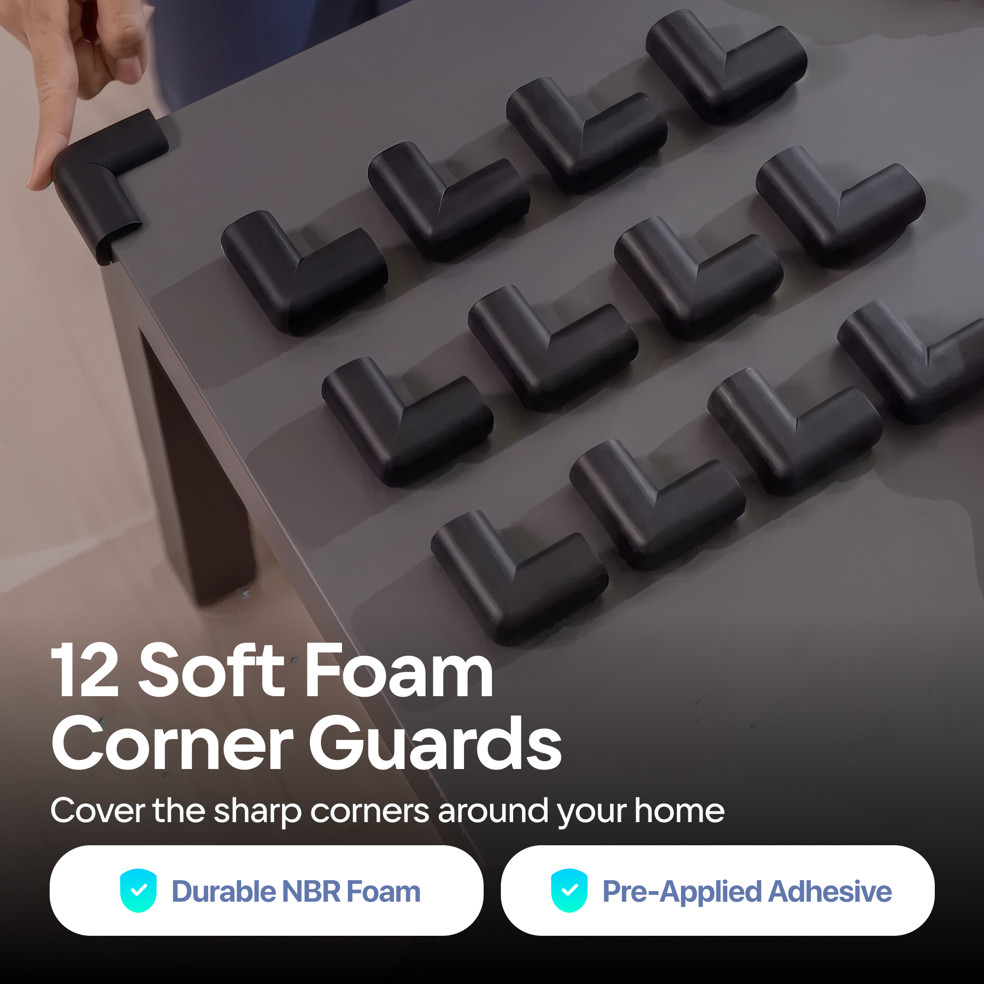 12-pack Corner Guards Foam Set