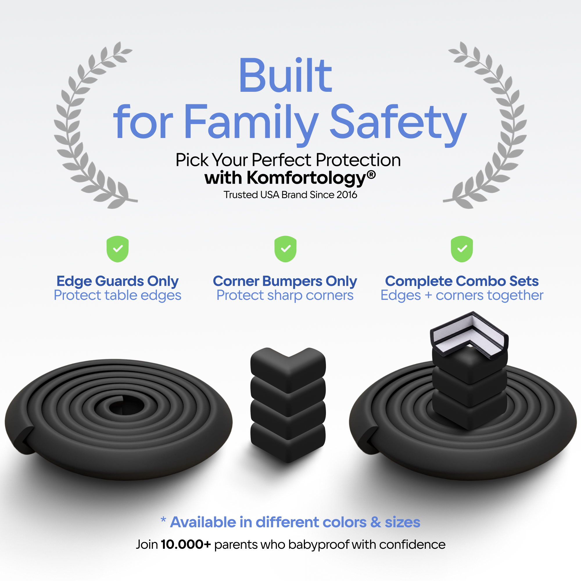 12-pack Corner Guards Foam Set