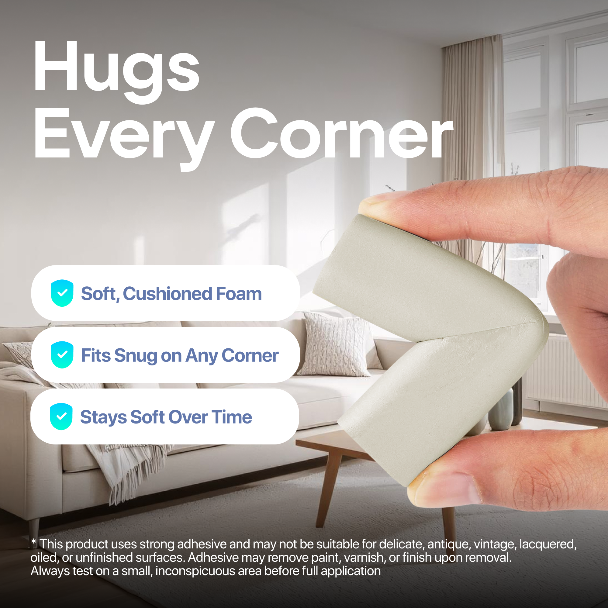 12-pack Corner Guards Foam Set
