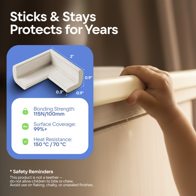 15ft Furniture Edge and 4 Corner Guards Foam Set