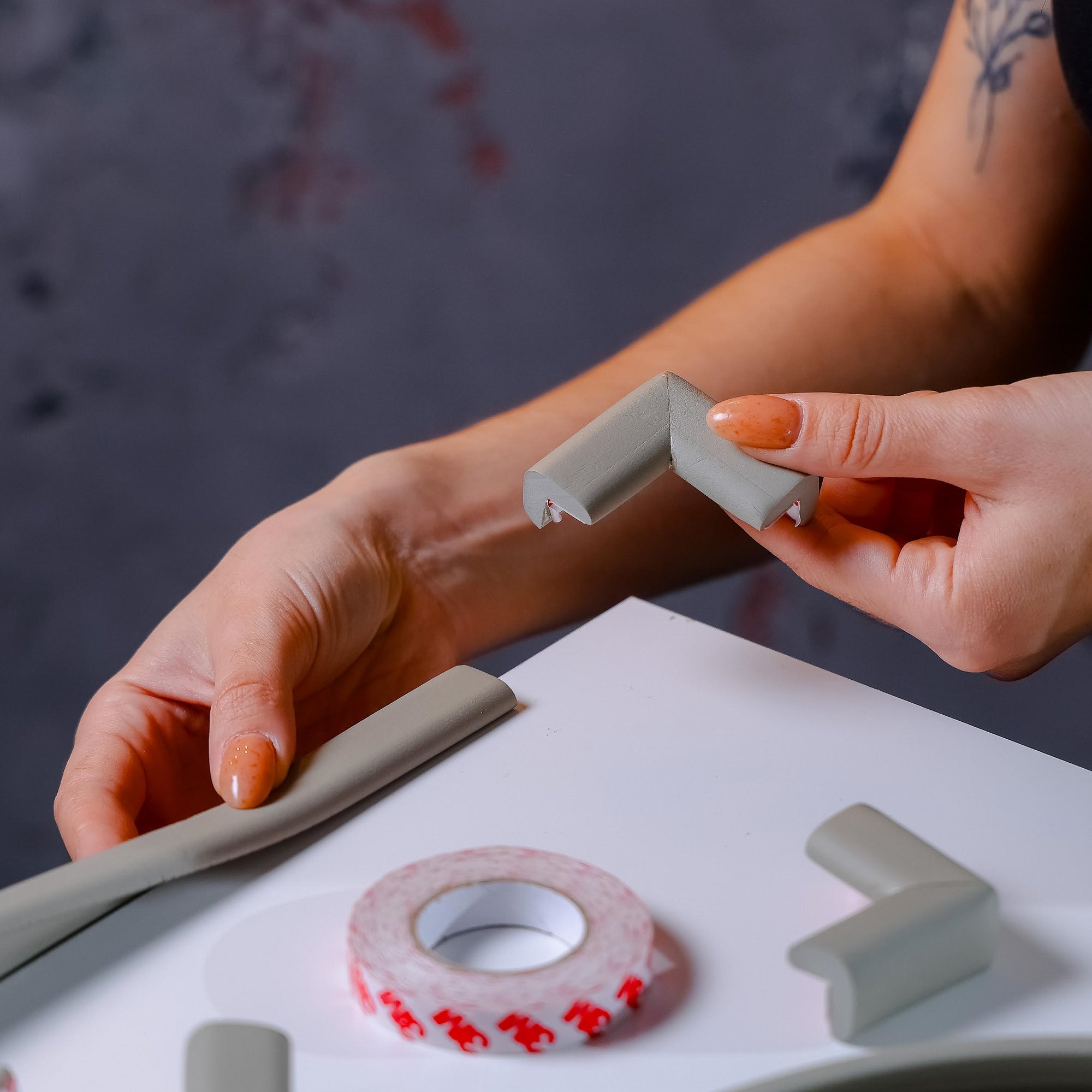 18ft Furniture Edge and 8 Corner Guards Foam Set